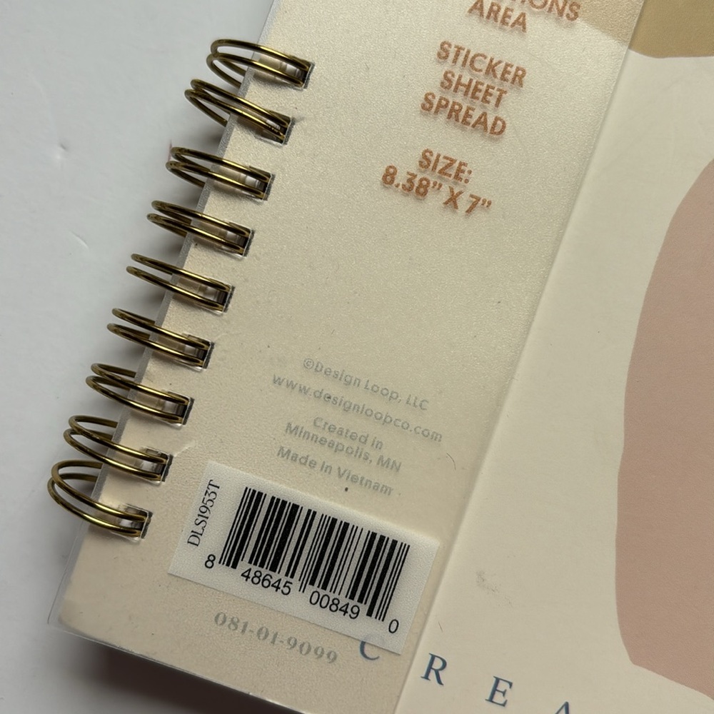 Design Loop Undated Planner - Picture 4 of 9